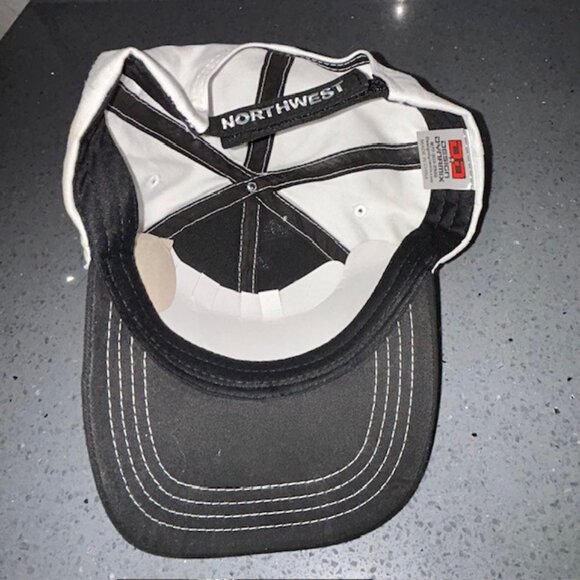 DITCH WITCH NORTHWEST HAT CAP DITCH WITCH HAT BLACK WHITE STRAPBACK NEW NWOT - Picture 6 of 7